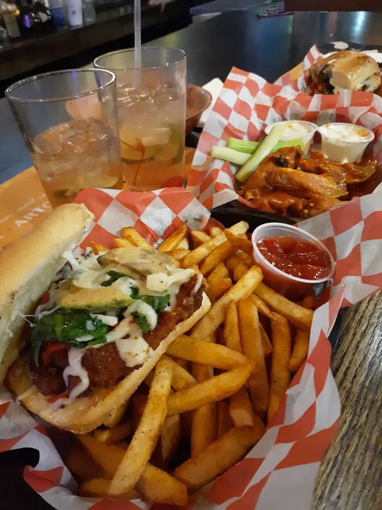 Bayou Chicken PO' Boy