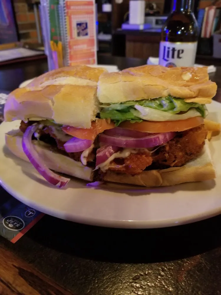 Blackened Catfish PO Boy