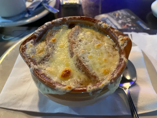 Crock of French Onion Soup