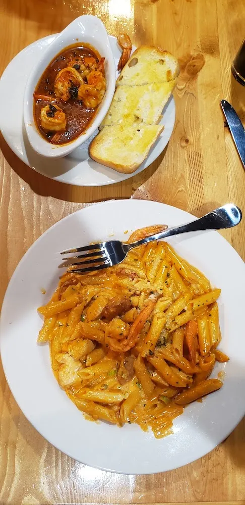 New Orleans Pasta & BBQ Shrimp